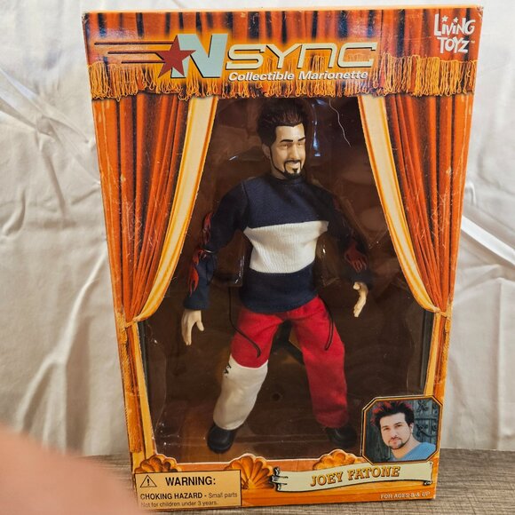 Vintage NSYNC Collectible Marionette - Joey Fantone -  ITEM #3085 - Picture 1 of 4